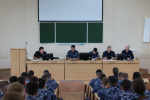 В институте прошел инструктаж с курсантами перед убытием на практику