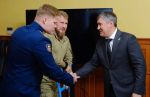 Губернатор Пермского края Дмитрий Махонин встретился с героями СВО