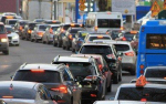 Перед Чусовским мостом в Перми образовалась 4-километровая пробка