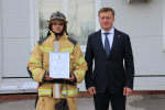 Торжественное подведение итогов первого полугодия 2025 года прошло в Управлении краевой противопожарной службы
