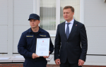 Торжественное подведение итогов первого полугодия 2025 года прошло в Управлении краевой противопожарной службы