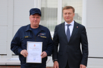 Торжественное подведение итогов первого полугодия 2025 года прошло в Управлении краевой противопожарной службы