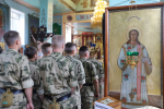 Сотрудники и военнослужащие Росгвардии приняли участие в торжественном богослужении в честь князя Владимира в Перми