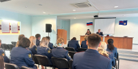 В ИК-28 ГУФСИН России по Пермскому краю состоялась встреча с представителем ГИБДД - УФСИН по Пермскому краю