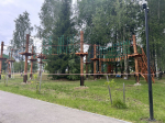 В Чусовском округе Пермского края открылся веревочный парк «Панда парк»