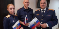 В Перми офицеры СК провели акцию в честь Дня Государственного флага Российской Федерации - Следственный комитет