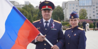 В Перми офицеры ведомства в День Государственного флага Российской Федерации приняли участие в патриотическом мероприятии - Следственный комитет