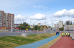 В столице Пермского края открыли для движения транспорта улицу Крисанова