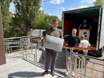 Из Прикамья в Северодонецк доставили спортивный инвентарь