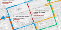 В Перми семь маршрутов автобусов запустили в объезд улицы Борчанинова - Комсомольская Правда