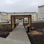 В Березниках завершено благоустройство территории Краевой больницы им. Е.А. Вагнера