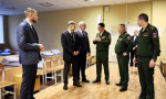 Сергей Половников посетил сборный пункт военного комиссариата Пермского края