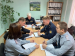 Взаимодействие сотрудников УИИ ГУФСИН России по Пермскому краю с судебными приставами по вопросам профилактики правонарушений