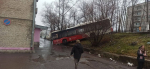 Автобус в кювете