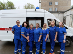 Дзержинской подстанции скорой медицинской помощи 45 лет
