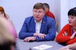 Сенатор Российской Федерации Вячеслав Григорьев встретился с делегацией из Северодонецка