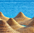 пляж зонтики Египет курорт - Новый Компаньон