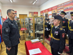 Сотрудник СОБР «Стрелец» Росгвардии принял участие в торжественной церемонии присяги