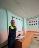 В ИК-37 ГУФСИН России по Пермскому краю состоялась встреча с представителями ГИБДД