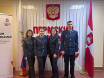 Представители научного кружка кафедры гражданско-правовых дисциплин написали Всероссийский гражданско-патриотический диктант