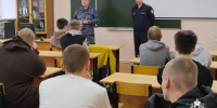 В Пермском крае росгвардейцы провели профориентационную встречу со студентами колледжа - Росгвардия