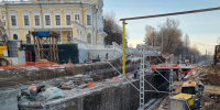 Реконструкция путепровода на Монастырской выполнена почти наполовину - V-Kurse.Ru