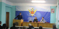 Помощник прокурора Усольской прокуратуры по надзору за соблюдением законов провёл информационную лекцию для осуждённых ИК-9 ГУФСИН России по Пермскому краю - УФСИН по Пермскому краю