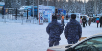 В Прикамье сотрудники Росгвардии приняли участие в охране порядка Кубока России по лыжным гонкам - Росгвардия