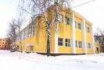 спортзал в Пермском строительном колледже