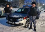 В Пермском крае сотрудники Росгвардии задержали подозреваемого в совершении преступления