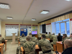 Профориентационный урок « На службу в Росгвардию» провели представители вневедомственной охраны Росгвардии в Кунгуре