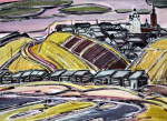 Чердынь, 1970-е, 56х76,5, б., акв., М.А
