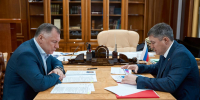 Дмитрий Махонин доложил зампреду Правительства Марату Хуснуллину о достижениях Прикамья в сфере строительства - V-Kurse.Ru