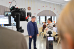 Дмитрий Махонин принял участие в съемках телепроекта с Юлией Барановской