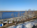 Кама весна сквер набережная