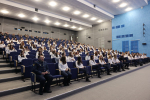 Курсантов-девушек поздравили с Международным женским днем