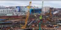 Строительство путепровода на шоссе - Новый Компаньон