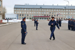 В Пермском институте ФСИН России прошел строевой смотр личного состава в связи с переходом на летнюю форму одежды