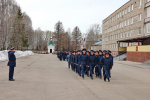В Пермском институте ФСИН России прошел строевой смотр личного состава в связи с переходом на летнюю форму одежды