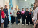 Сотрудник ИК-37 ГУФСИН России по Пермскому краю принял участие в школьном мероприятии, посвященном Дню памяти жертв геноцида советского народа