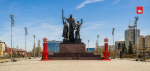 День Победы, памятник Героям Фронта и Тыла