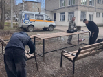 Курсанты Пермского института ФСИН России провели уборку территории Социальной гостиницы