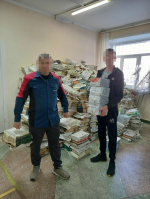 Осужденные УФИЦ при ИК-28 ГУФСИН России по Пермскому краю оказали волонтерскую помощь библиотеке