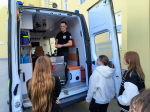 Школьники познакомились с работой уникального подразделения здравоохранения региона – санитарной авиацией