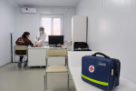 Жители Кукуштана получают медицинскую помощь в новой поликлинике