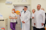 Дмитрий Махонин с рабочим визитом посетил Детский онкогематологический центр им. Ф.П. Гааза