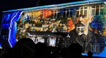 В Чайковском историю города оживили с помощью проекций на здании администрации