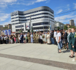 Сотрудники Западно-Уральского управления Росприроднадзора в Кирове присоединились к торжественным мероприятиям, посвященным Дню России