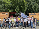 Сотрудники ГКП №5 с удовольствием присоединяются к масштабному флешмобу "Активная жизнь без вредных привычек"