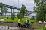 В Перми продолжают устранять повреждения после мощного ливня